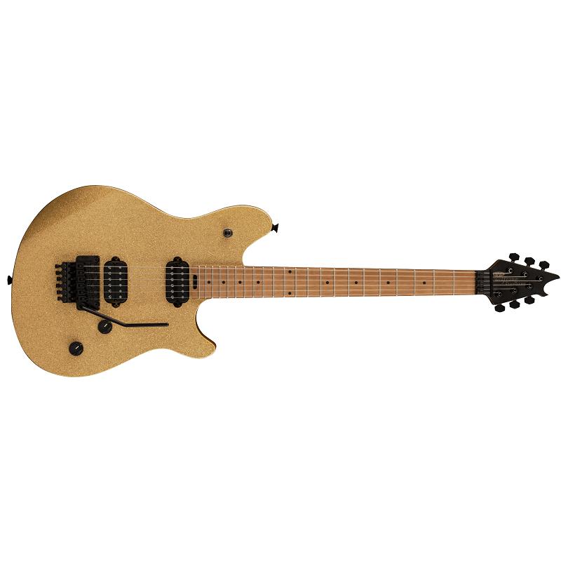 EVH Wolfgang WG Standard Baked Maple Gold Sparkle Chitarra Elettrica