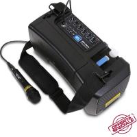 DJ Tech uVisa 50 Light 50 Watt Cassa acustica attiva con lettore MP3