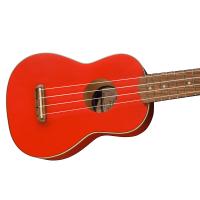 Fender FSR Venice Soprano WN FRD Fiesta Red Ukulele Soprano NUOVO ARRIVO_3