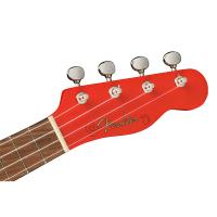 Fender FSR Venice Soprano WN FRD Fiesta Red Ukulele Soprano NUOVO ARRIVO_4