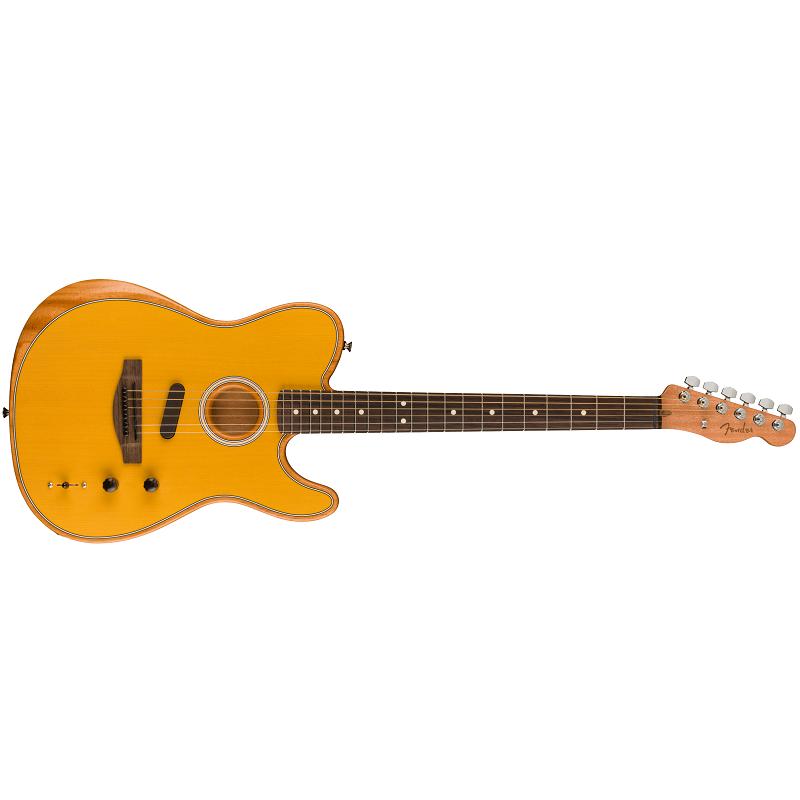 Fender Acoustasonic Player Telecaster RW BTB Butterscotch Blonde Chitarra NUOVO ARRIVO