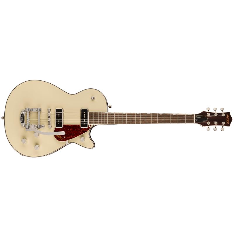 Gretsch G5210T-P90 Electromatic Jet Two 90 Single-Cut with Bigsby LRL Vintage White Chitarra Elettrica DISPONIBILE - NUOVO ARRIVO
