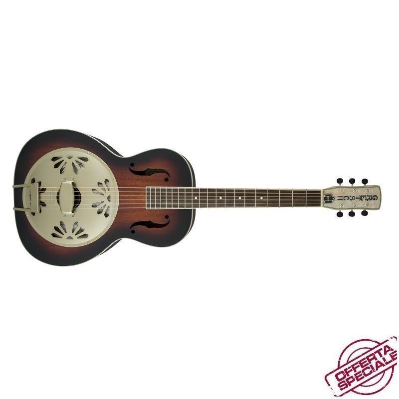 Gretsch G9241 Alligator Biscuit Round-Neck Chitarra Acustica Elettrificata