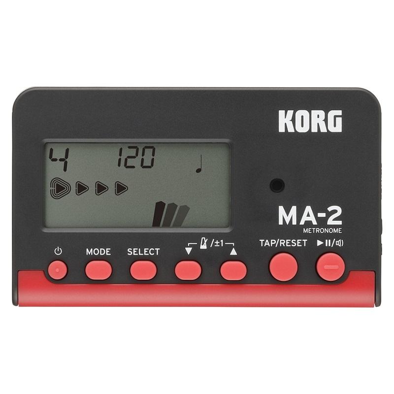 Korg MA-2 Metronome Black Red Metronomo