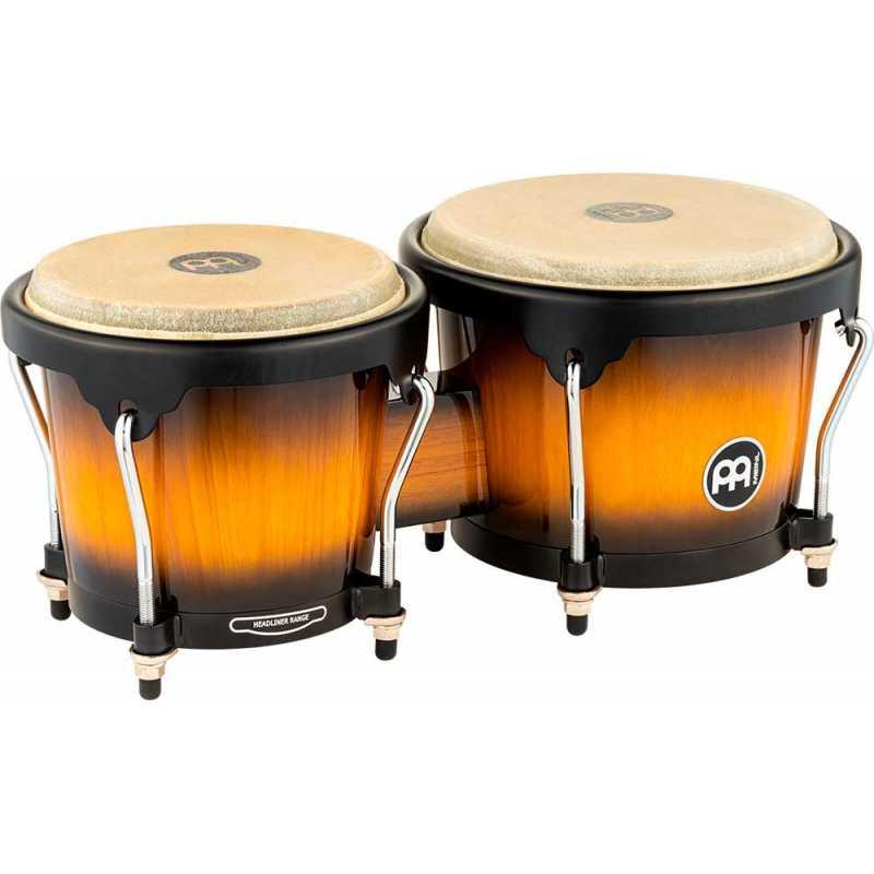 Meinl HB100VSB Wood Bongo Vintage Sunburst Headliner Series Bongo