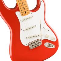 Fender Squier Stratocaster Classic Vibe 50s MN FRD Fiesta Red Chitarra Elettrica NUOVO ARRIVO_3