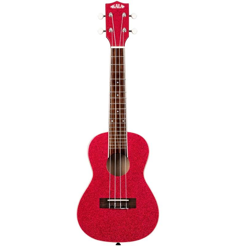 Kala KA-SPRK-RED Ritzy Red Sparkle Concert Ukulele