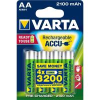 Varta 56706101404 Batterie Ricaricabili ACCU AA 2100mah