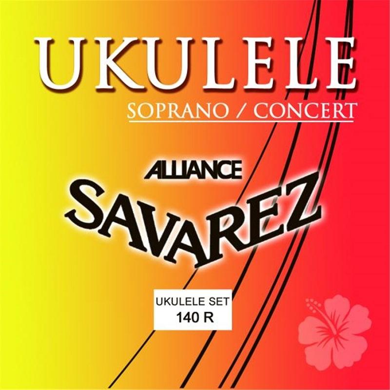 Savarez 140R Set Muta di corde per Ukulele Soprano e Concerto