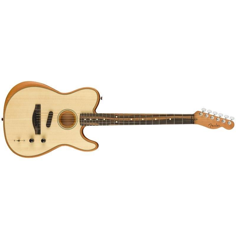 Fender American Acoustasonic Telecaster EB Natural MADE IN USA Chitarra