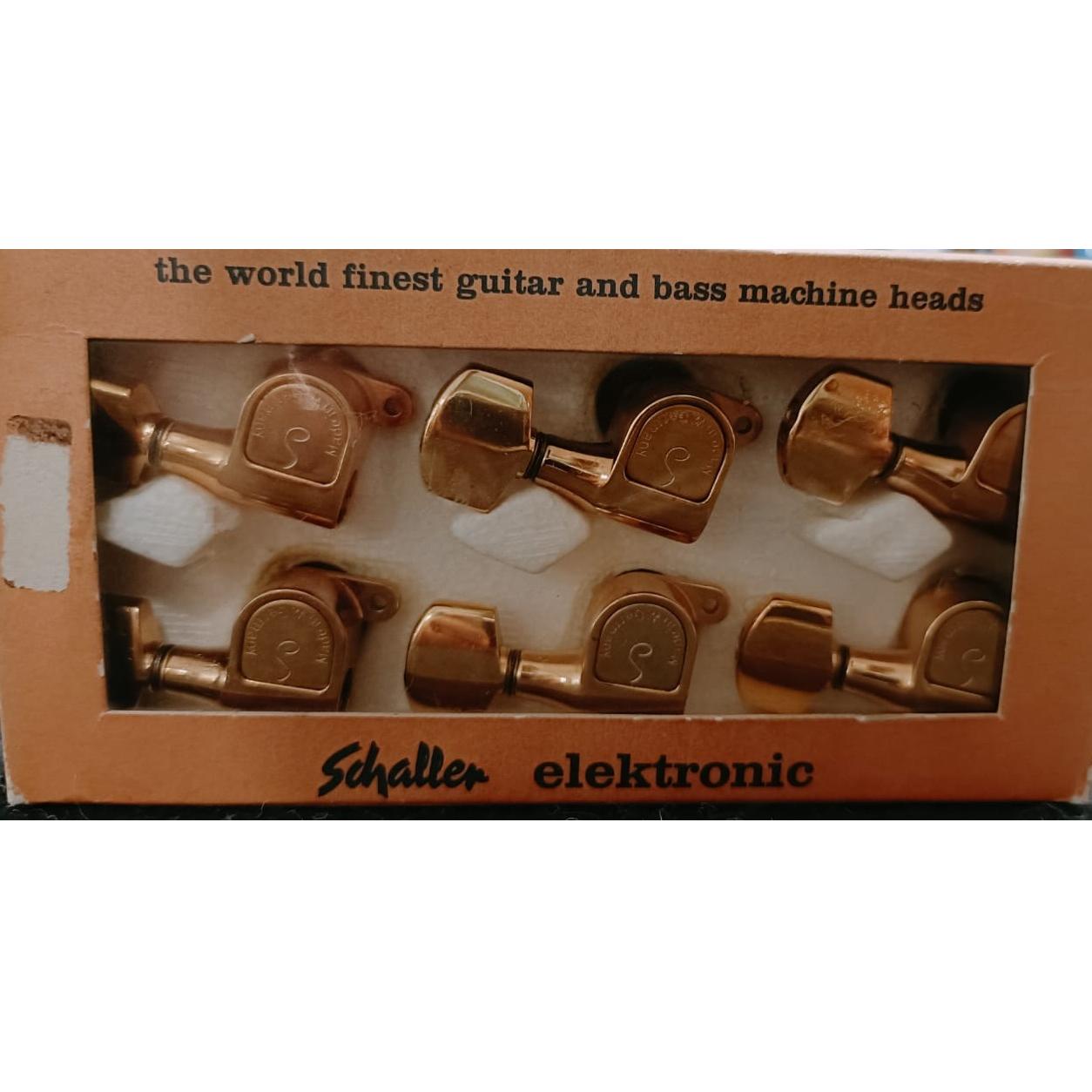 Schaller M6 Mini Gold Meccaniche per chitarra elettrica