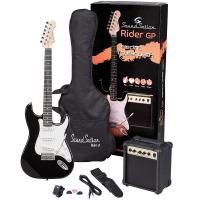 Soundsation Rider GP BK Black Guitar Pack Chitarra Elettrica_1