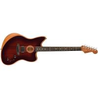 Fender American Acoustasonic Jazzmaster BRBST MAH EB All-Mahogany Bourbon Burst MADE IN USA Chitarra NUOVO ARRIVO