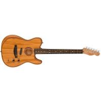 Fender American Acoustasonic Telecaster NAT MAH EB All-Mahogany Natural MADE IN USA Chitarra NUOVO ARRIVO_1