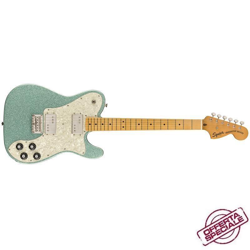 Fender Squier FSR Telecaster Classic Vibe 70S Deluxe MN SFM SP Sea Foam Sparkle LIMITED EDITION Chitarra Elettrica