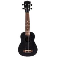 Bumblebee Bus23 BK Black Ukulele Soprano 