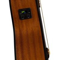 Fender Monterey Standard WN Black Top Mahogany Chitarra Acustica Elettrificata_4