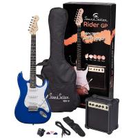 Soundsation Rider GP TB Tropical Blue Guitar Pack Chitarra Elettrica_1