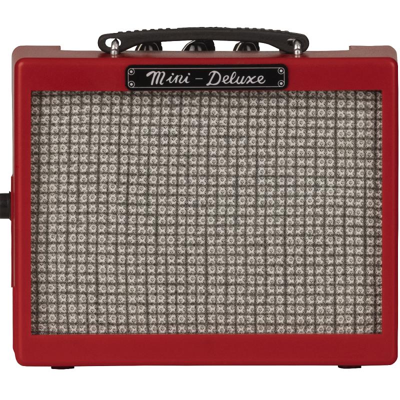 Fender MD20 Mini Deluxe Amp Red Amplificatore per chitarra elettrica