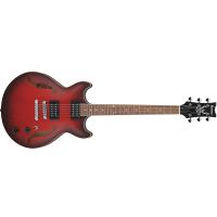 Ibanez AM53 SRF Sunburst Red Flat Chitarra Semiacustica