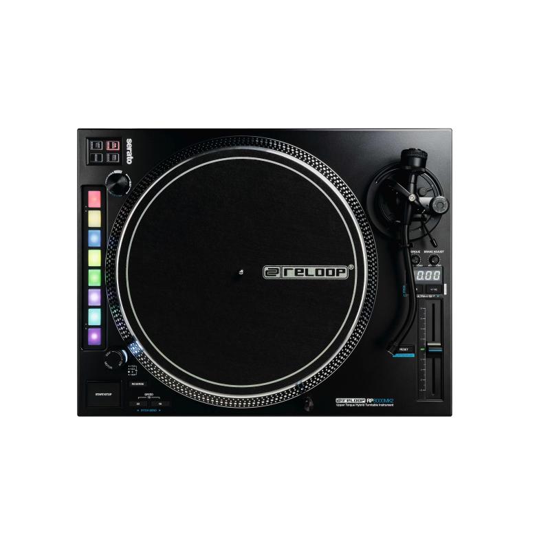 Reloop RP-8000 MK2 Giradischi professionale con trazione diretta e controlli midi