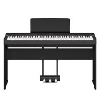 Yamaha P-225 Black Pianoforte Digitale + Stand L200 B + Pedaliera LP1 B ULTIMI PEZZI