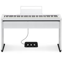 Casio PX-S1100 White Pianoforte Digitale + Stand Casio CS-68 White + Pedaliera Casio SP-34_1