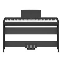 Yamaha P-145 Black Pianoforte Digitale con Stand Yamaha L-100 e Pedaliera Yamaha LP5A