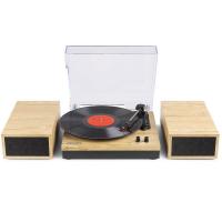 Fenton Rp165l Record Player+sp.bt Lightwood Giradischi_1