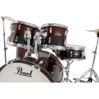 Pearl Roadshow RS525SBC/C757 Garnet Fade Limited Edition Batteria Acustica con 3 Piatti Sabian e Hardware_4