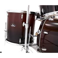 Pearl Roadshow RS525SBC/C757 Garnet Fade Limited Edition Batteria Acustica con 3 Piatti Sabian e Hardware_6