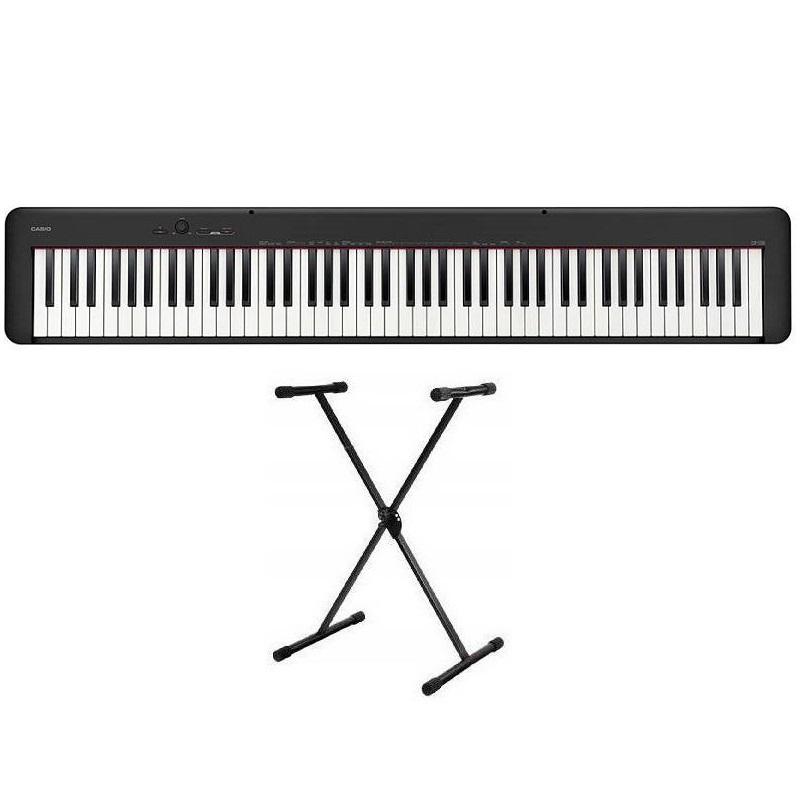 Casio CDP S110 Black + Supporto a X Pianoforte Digitale ULTIMO PEZZO