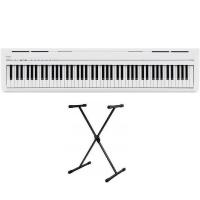 Kawai ES120 White + Supporto a X Pianoforte Digitale NUOVO ARRIVO_1