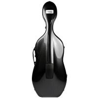 BAM 1002XLC Hightech Adjustable Cello Case Black Carbon Custodia per Violoncello