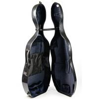 BAM 1002XLC Hightech Adjustable Cello Case Black Carbon Custodia per Violoncello_3