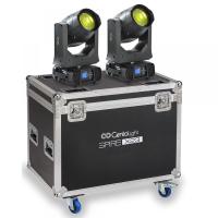 Centolight Spire X23-Set 2 Testa mobile con Flight Case