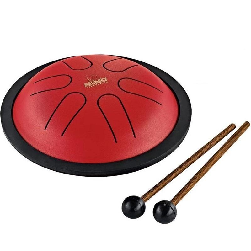 Nino Percussion Nino 980R Mini Melody Steel Tongue Drum Red