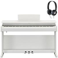 Yamaha YDP165 WH White Bianco Opaco Arius Pianoforte Digitale + Cuffie Yamaha in Omaggio
