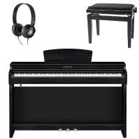 Yamaha CLP725 Black Pianoforte Digitale + Panca e Cuffie Yamaha_1