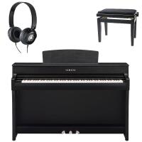 Yamaha CLP745 Black Pianoforte Digitale + Panca e Cuffie Yamaha