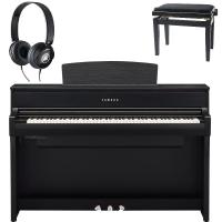 Yamaha CLP775 Black Pianoforte Digitale + Panca e Cuffie Yamaha