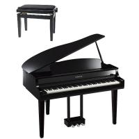 Yamaha CLP-765GP BK Polished Black Pianoforte Digitale + Panca_1