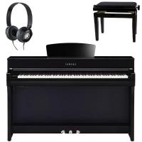 Yamaha CLP735 PE Polished Ebony Pianoforte Digitale + Panca e Cuffie Yamaha_1