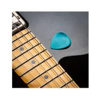 Plick The Pick Molly 0.3 mm Nylon Blu Turchese Plettro per chitarra elettrica/acustica MADE IN ITALY_2