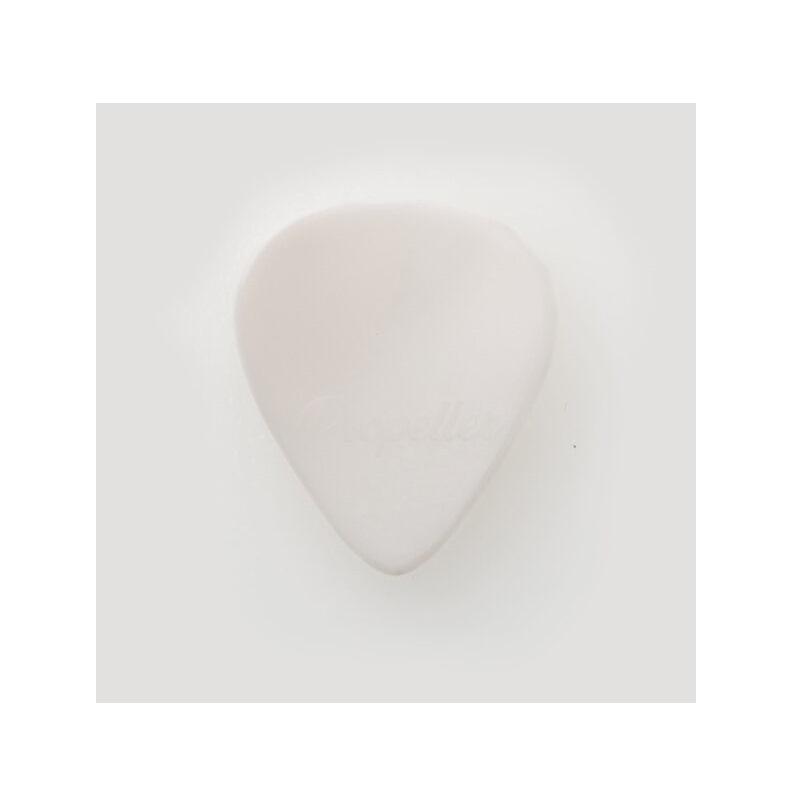 Plick The Pick Propeller 0.88 mm Nylon Bianco Puro Plettro per basso elettrico MADE IN ITALY