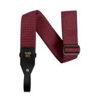 Ernie Ball 5367 Polypro Acoustic Gtr Strap Burgundy Tracolla