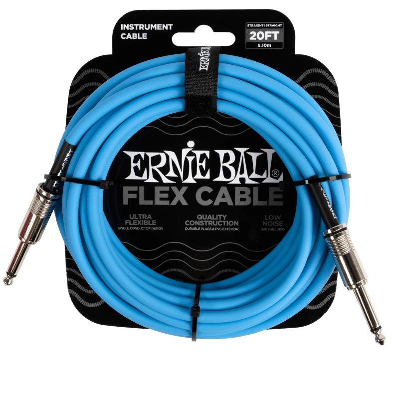 Ernie Ball 6417 Flex Cable Blue 6m Cavo