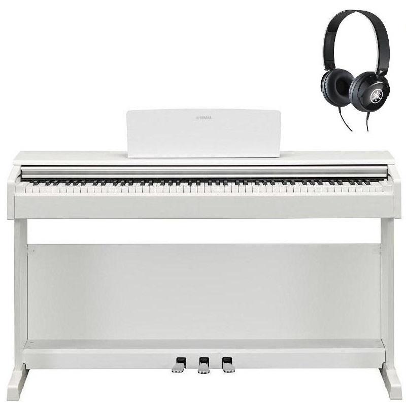 Yamaha YDP145WH White Arius + Cuffie Yamaha HPH50 in Omaggio - Pianoforte digitale NUOVO ARRIVO