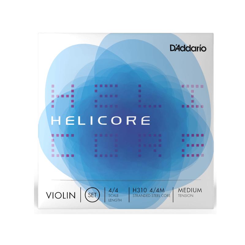 D' Addario Helicore H310 4/4M Medium Tension Muta di corde per Violino 4/4