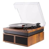 Fenton RP165 Record Player+Sp.BT Wood Giradischi_2